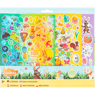 Foto van Paasstickers 4 vellen 27x23 cm