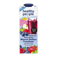 Healthy People Blauwe bosbes - framboos Foto van Healthy People Blauwe bosbes - framboos