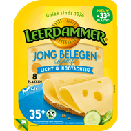 Foto van Leerdammer Kaas jong belegen 35+ plakken