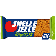 Foto van Snelle Jelle Ontbijtkoek naturel 5 stuks