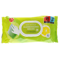 Foto van 1 de Beste Reinigingsdoekjes multi citrus