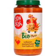 Bonbébé Biomenu m1511 pastaschotel met kalkoen Foto van Bonbébé Biomenu m1511 pastaschotel met kalkoen