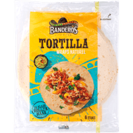 Banderos Tortilla wraps 6 stuks Foto van Banderos Tortilla wraps 6 stuks