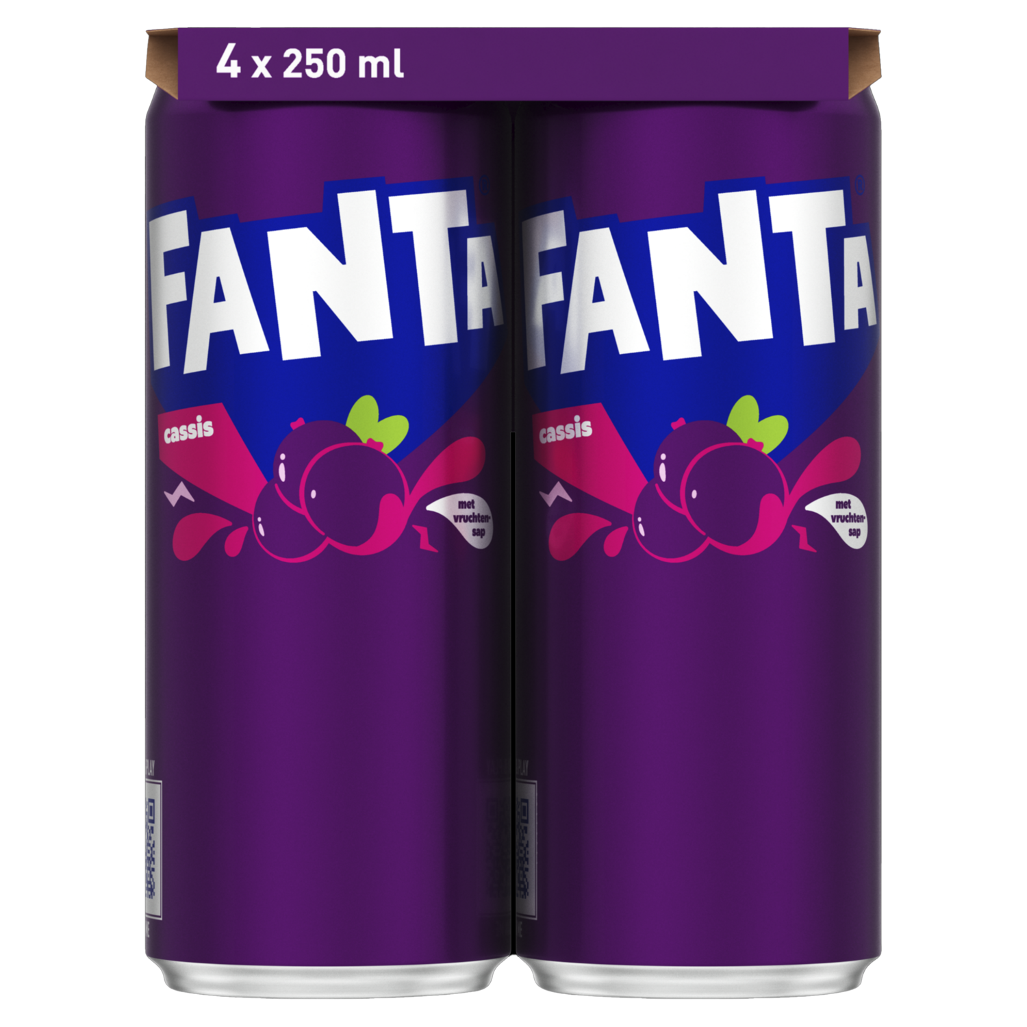Fanta Cassis 4x25cl