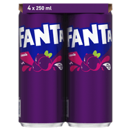 Foto van Fanta Cassis 4x25cl