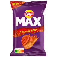 Foto van Lay's Ribbelchips max flamin hot