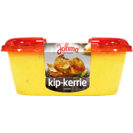 Johma Kip kerrie salade Foto van Johma Kip kerrie salade