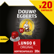 Douwe Egberts Lungo Original koffiecups voordeelpak Foto van Douwe Egberts Lungo Original koffiecups voordeelpak