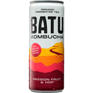 Batu Kombu Kombucha passion fruit & hop Foto van Batu Kombu Kombucha passion fruit & hop