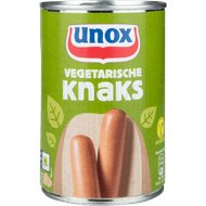 Unox Knaks vegetarisch Foto van Unox Knaks vegetarisch
