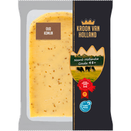 Kroon van Holland Komijn kaas oud 48+ plakken Foto van Kroon van Holland Komijn kaas oud 48+ plakken