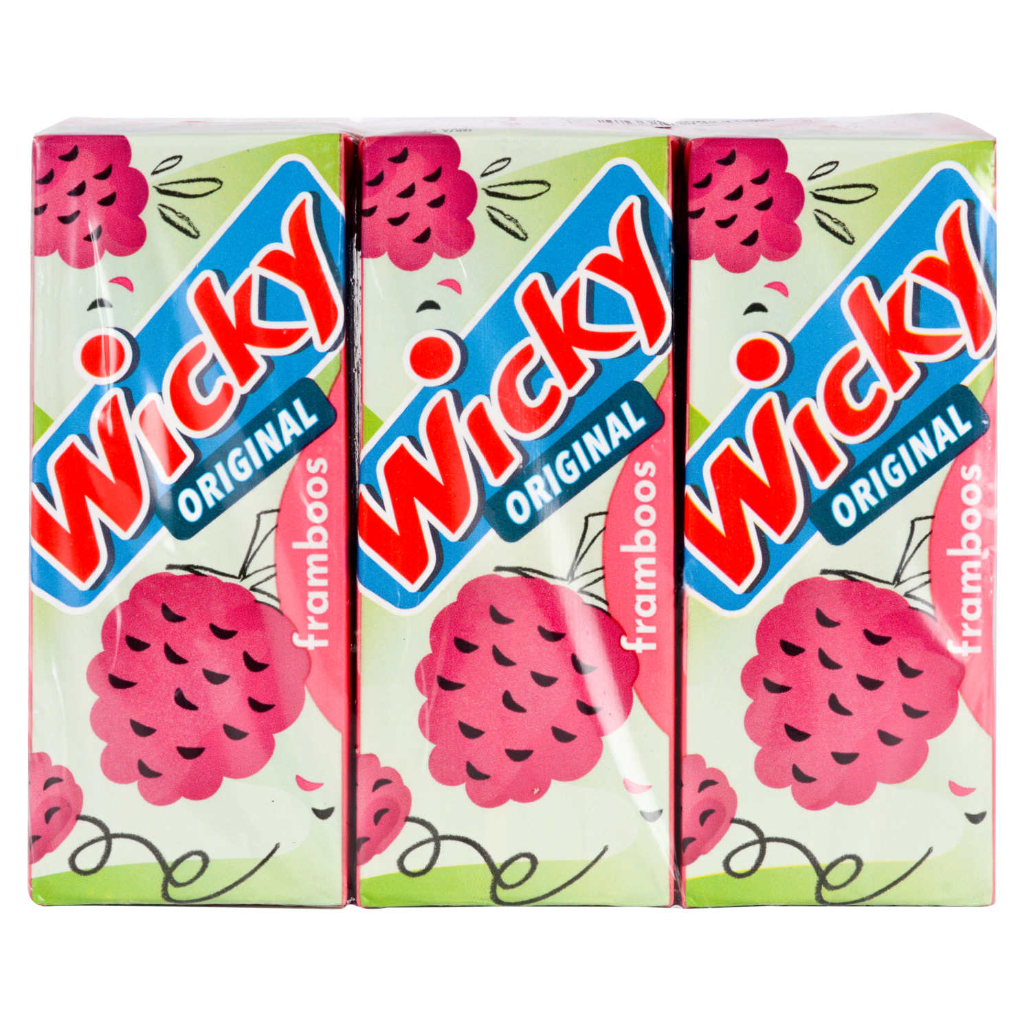 Wicky Framboos 6x20 cl