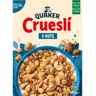 Quaker Cruesli 4 noten Foto van Quaker Cruesli 4 noten