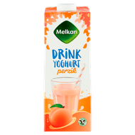 Melkan Drinkyoghurt perzik Foto van Melkan Drinkyoghurt perzik