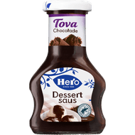 Hero Tova dessertsaus chocolade Foto van Hero Tova dessertsaus chocolade