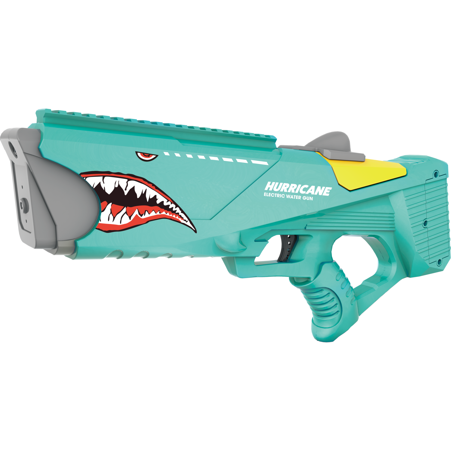 Waterblast electrisch waterpistool hurricane groen