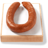 Vleeschmeesters Rookworst 275 gram Foto van Vleeschmeesters Rookworst 275 gram