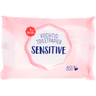 1 de Beste Vochtig toiletpapier gevoelige huid 40st Foto van 1 de Beste Vochtig toiletpapier gevoelige huid 40st