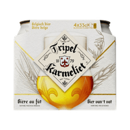 Karmeliet Tripel 4x33cl Foto van Karmeliet Tripel 4x33cl