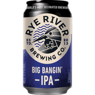 Rye river Big bangin ipa Foto van Rye river Big bangin ipa