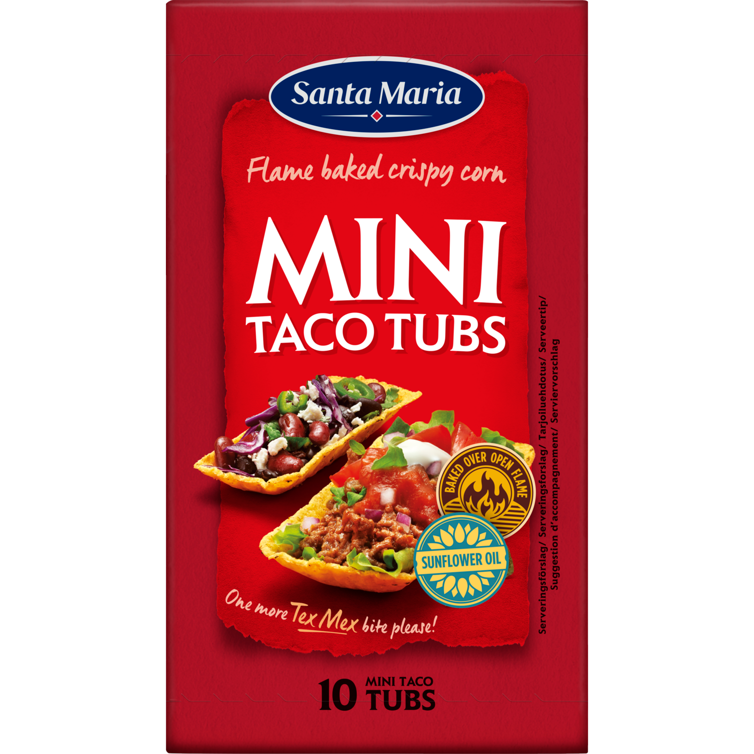 Santa Maria Taco tubs mini
