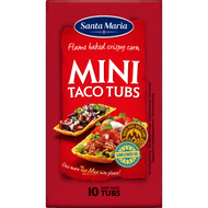 Santa Maria Taco tubs mini Foto van Santa Maria Taco tubs mini