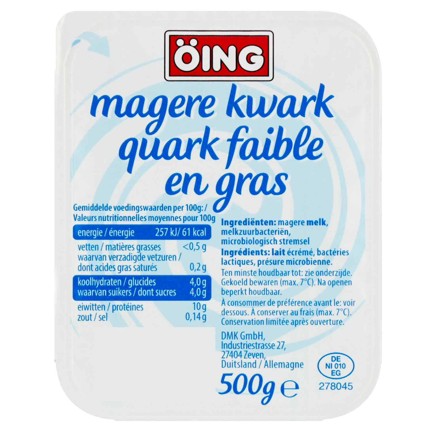 Oing Magere kwark