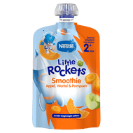 Nestlé Little rockets smoothie appel wortel pompoen Foto van Nestlé Little rockets smoothie appel wortel pompoen
