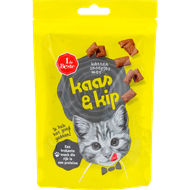 1 de Beste Kattensnoepjes kaas en kip Foto van 1 de Beste Kattensnoepjes kaas en kip