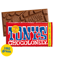 Tony's Chocolonely melk Foto van Tony's Chocolonely melk