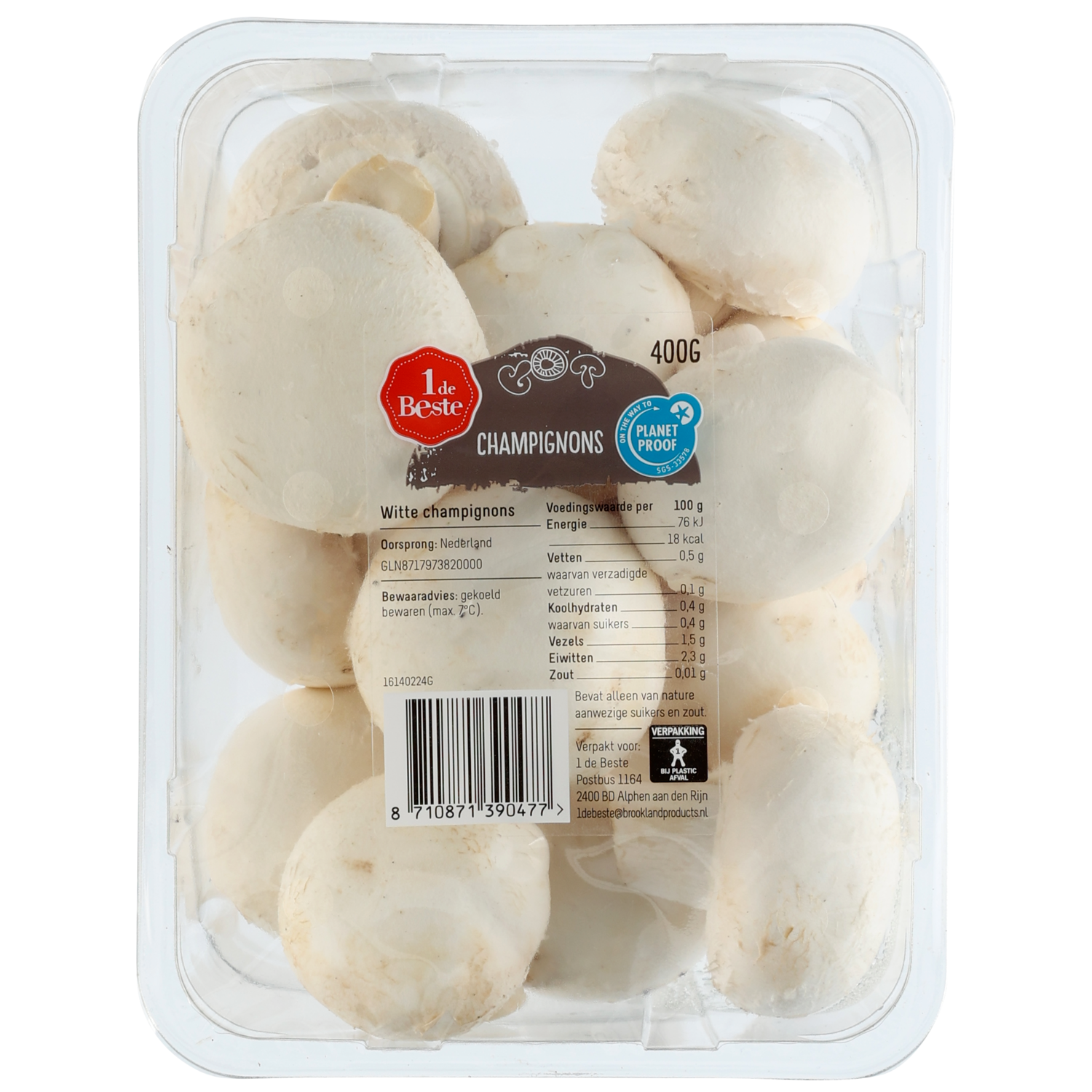 1 de Beste Champignons middel
