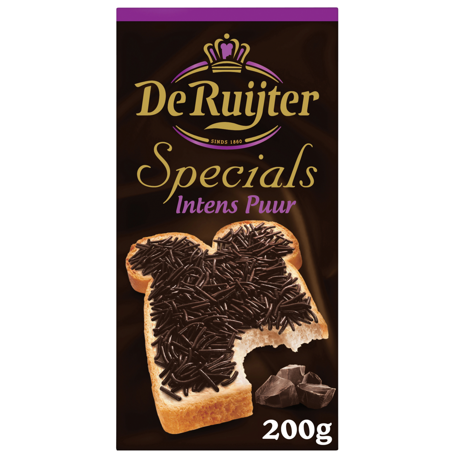 De Ruijter Chocoladehagel specials intens puur