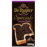 Foto van De Ruijter Chocoladehagel specials intens puur