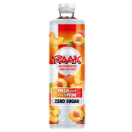 Raak Limonadesiroop perzik zero Foto van Raak Limonadesiroop perzik zero