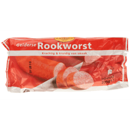 Slagerhuis Gelderse rookworst Foto van Slagerhuis Gelderse rookworst