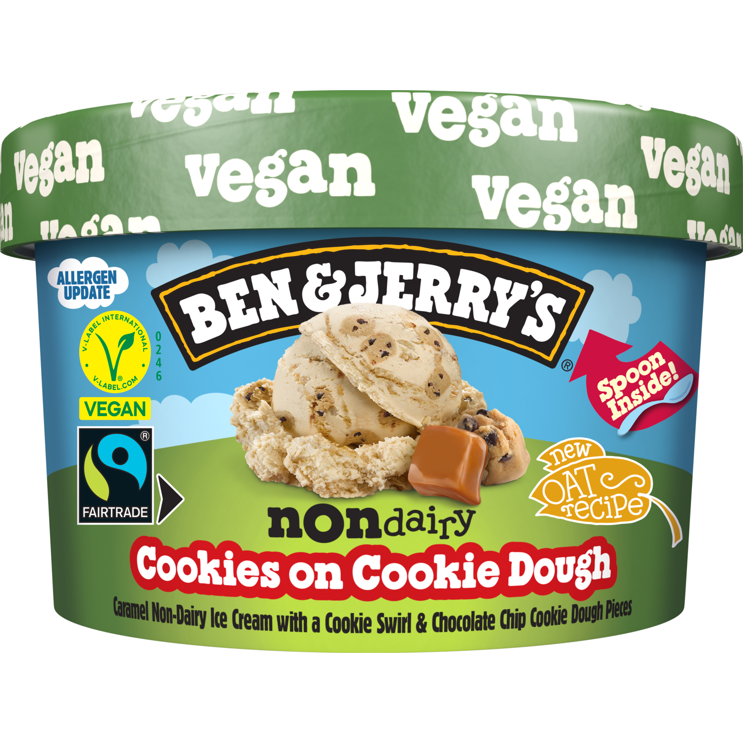 Ben & Jerry's Non dairy cookie dough