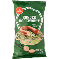 1 de Beste Rookworst runder Foto van 1 de Beste Rookworst runder