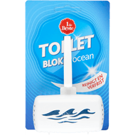 1 de Beste Toiletblok met houder aqua Foto van 1 de Beste Toiletblok met houder aqua