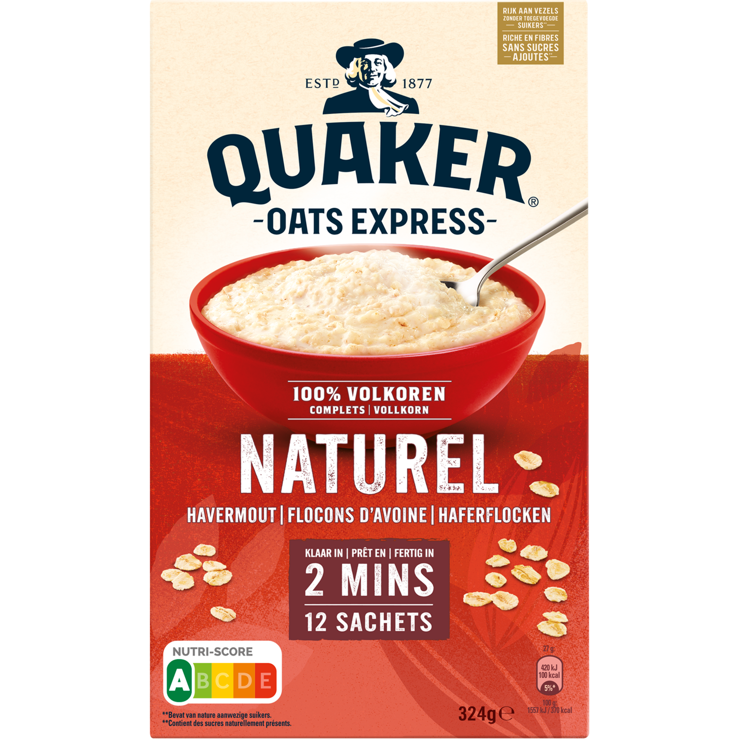 Quaker Havermout naturel
