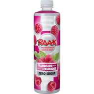 Raak Limonadesiroop framboos zero Foto van Raak Limonadesiroop framboos zero