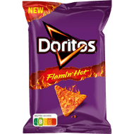 Doritos Tortilla chips flamin hot Foto van Doritos Tortilla chips flamin hot