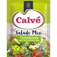Calvé Salademix tuinkruiden Foto van Calvé Salademix tuinkruiden