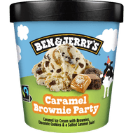 Ben & Jerry's Caramel brownie party Foto van Ben & Jerry's Caramel brownie party
