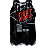 Foto van First Choice Cola zero sugar