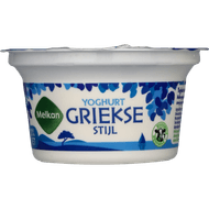 Melkan Yoghurt griekse stijl 10% vet Foto van Melkan Yoghurt griekse stijl 10% vet