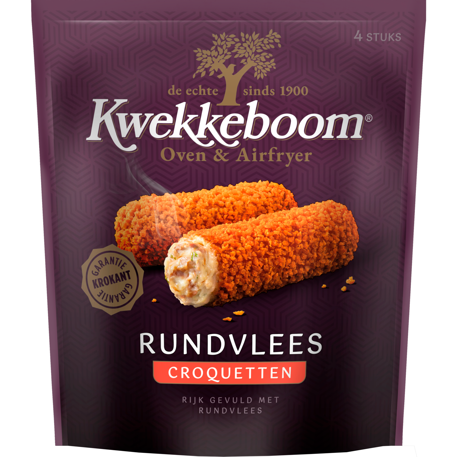Kwekkeboom Oven croquetten 4 stuks