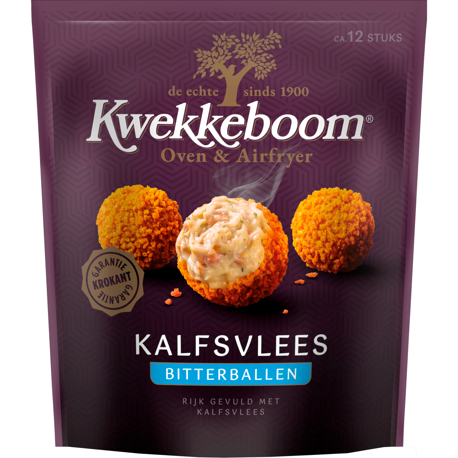Kwekkeboom Kalfsbitterballen voor in de oven 12 stuks