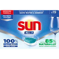 Sun Vaatwastabletten all in one regular Foto van Sun Vaatwastabletten all in one regular