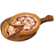 Vers afbak Raspberry cheesecake Foto van Vers afbak Raspberry cheesecake
