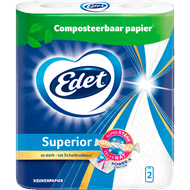 Edet Keukenpapier superior 2-laags Foto van Edet Keukenpapier superior 2-laags